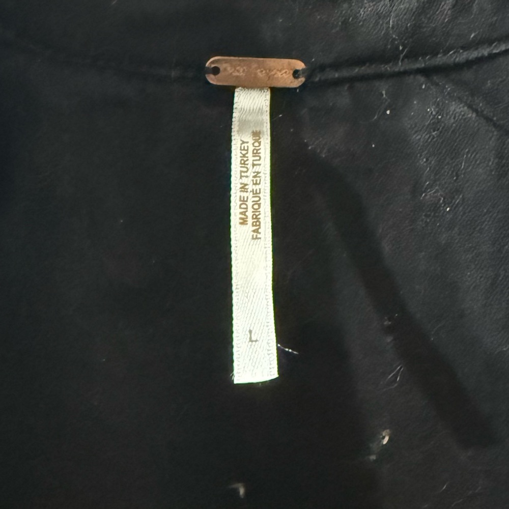 Free People Black Long Sleeve Western-style Dress - Picture 4 of 5